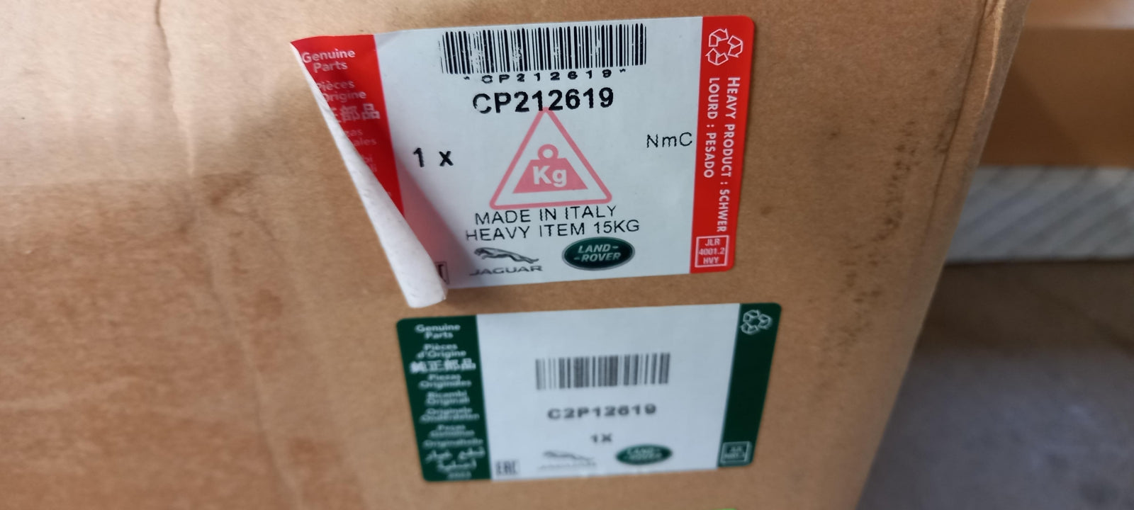 Original JAGUAR XK F-Type 2014-2024 X152 Felge 19x8.5 Tamana Vorne C2P12619