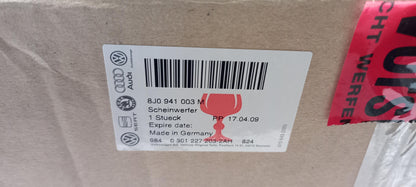 Original AUDI TT (8J) 07-14 Hauptscheinwerfer Frontlicht links 8J0941003M