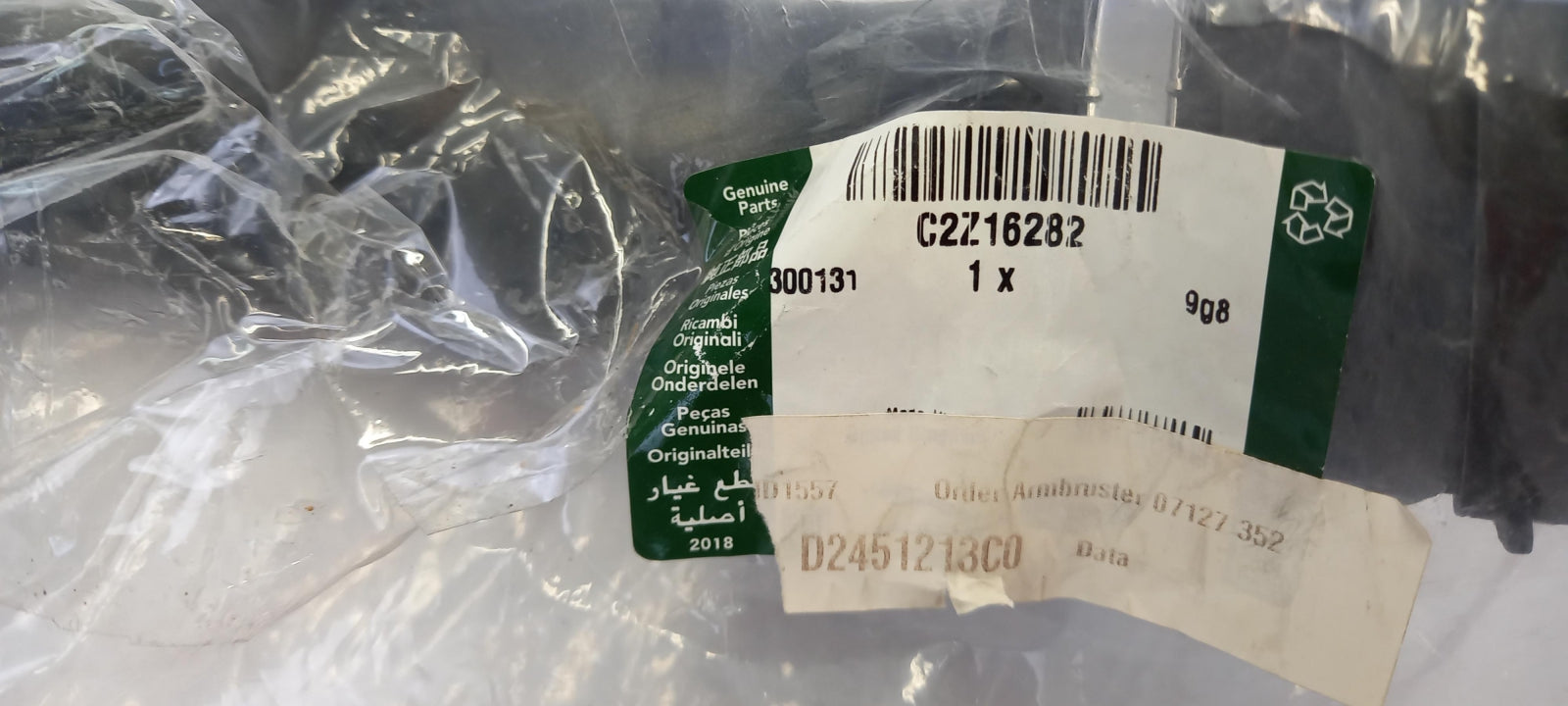 Original JAGUAR XF (X250) '09-'15 2.2 Diesel Luftfilter Ansaugschlauch C2Z16282