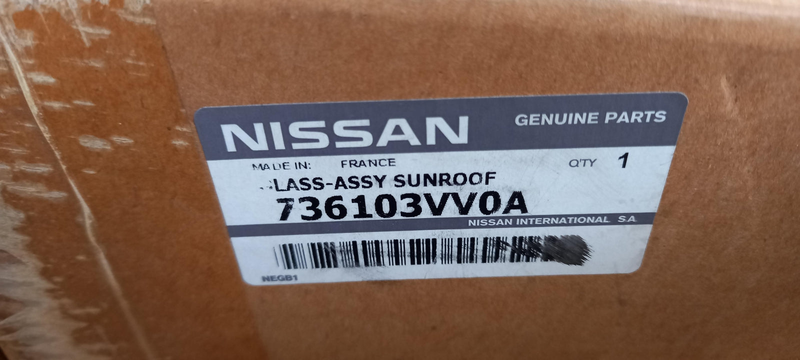 Original NISSAN Note E12 2013-2016 Schiebedach 736103VV0A