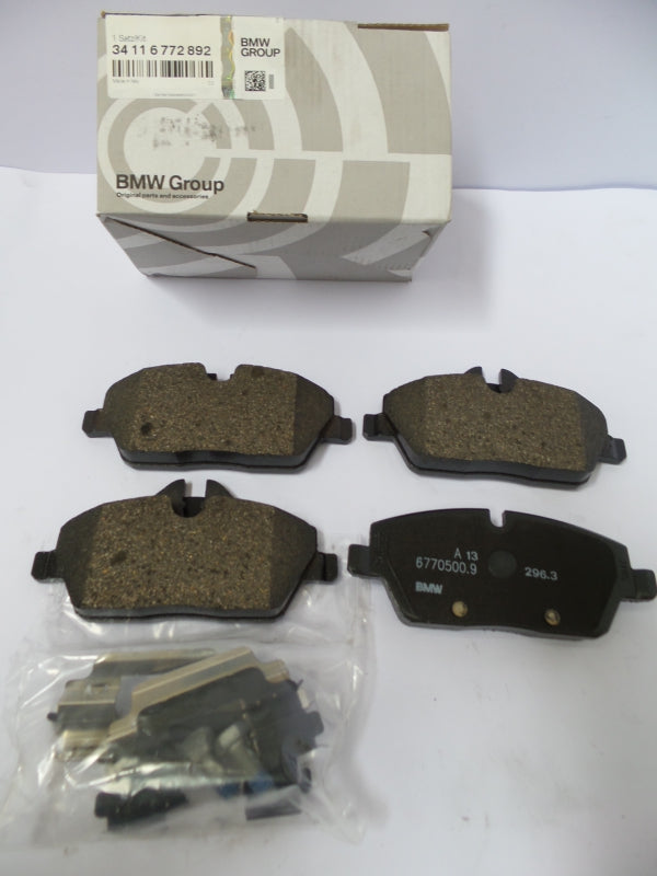 Original BMW MINI Cooper R55 R56 R57 R58 R59 Bremsbeläge vorne 34116772892