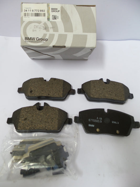 Original BMW MINI Cooper R55 R56 R57 R58 R59 Bremsbeläge vorne 34116772892