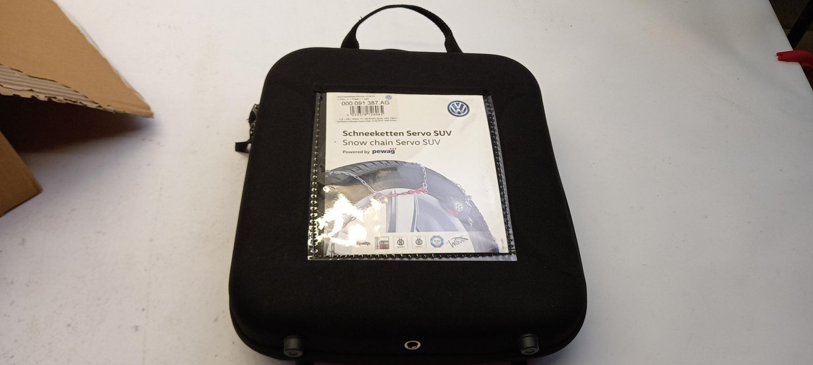 Original VW Tiguan Tiguan Allspace Tayron 215/65 R 17 Schneeketten 000091387AG
