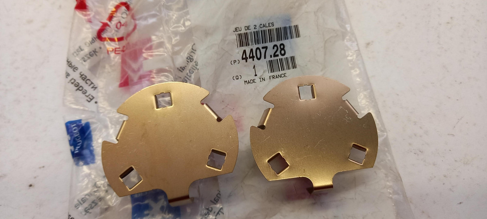 Original PEUGEOT 207 Bipper CITROEN C3 Nemo washer set 2 pieces 440728 