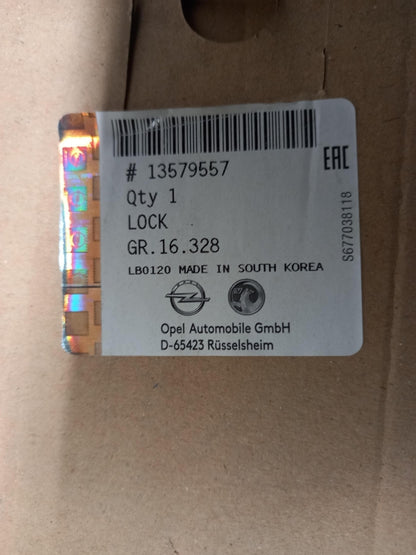 Original OPEL Zafira-C Türschloss hinten links 13579557