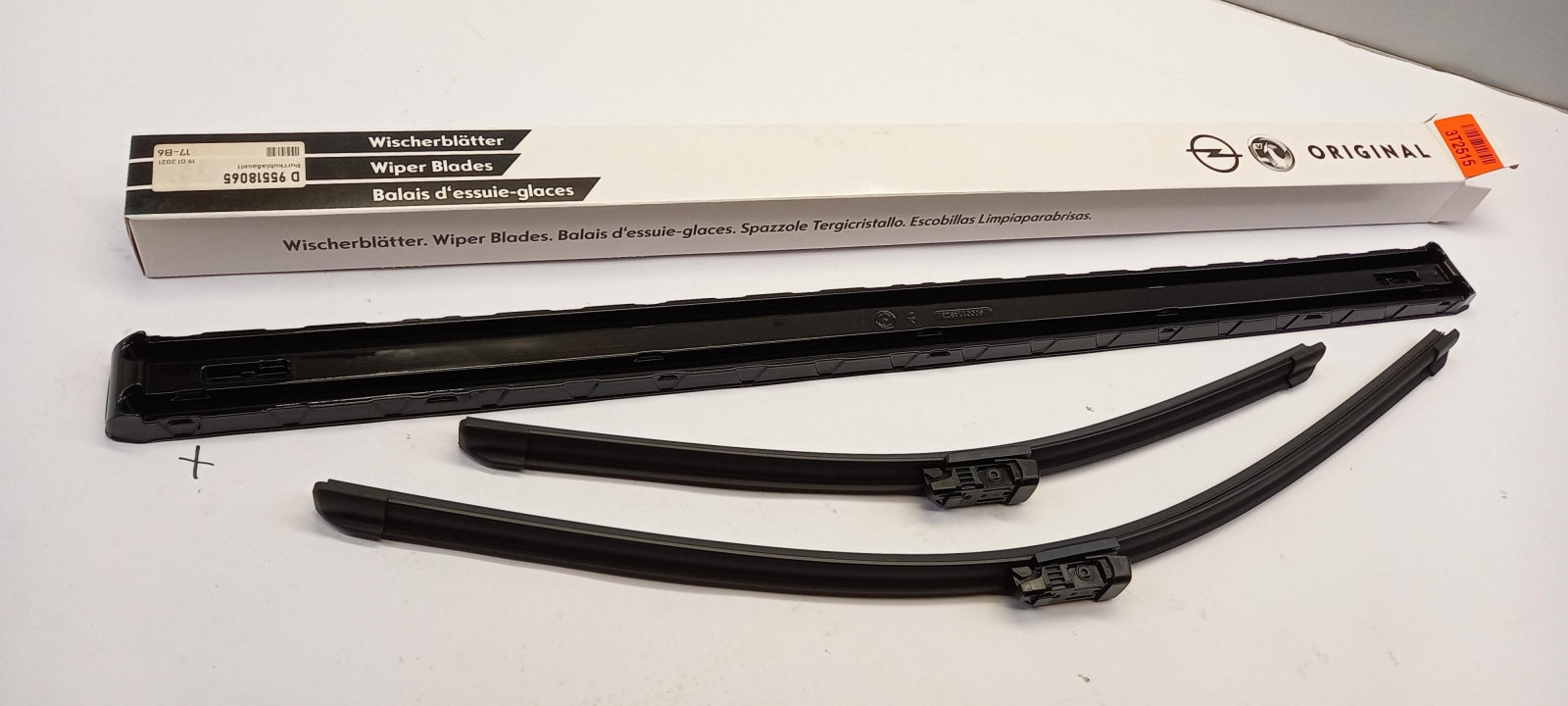 Original OPEL Vivaro B Wischerblättersatz (2st) vorne 95518065