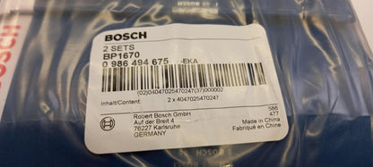 BOSCH für MAZDA CX-5 Bremsbeläge vorne 0986494675