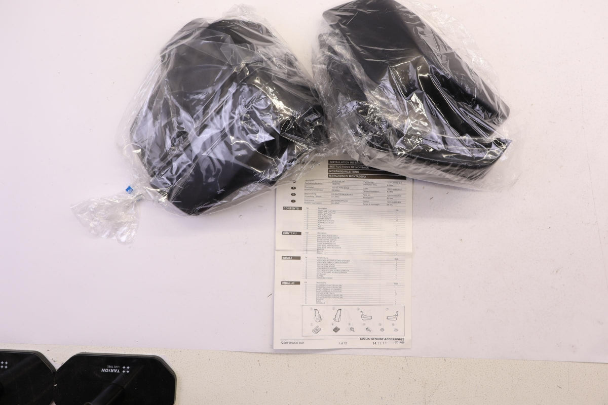 Original SUZUKI Celerio 2015- Schmutzfängersatz vorne+hinten 7220184M00BLK