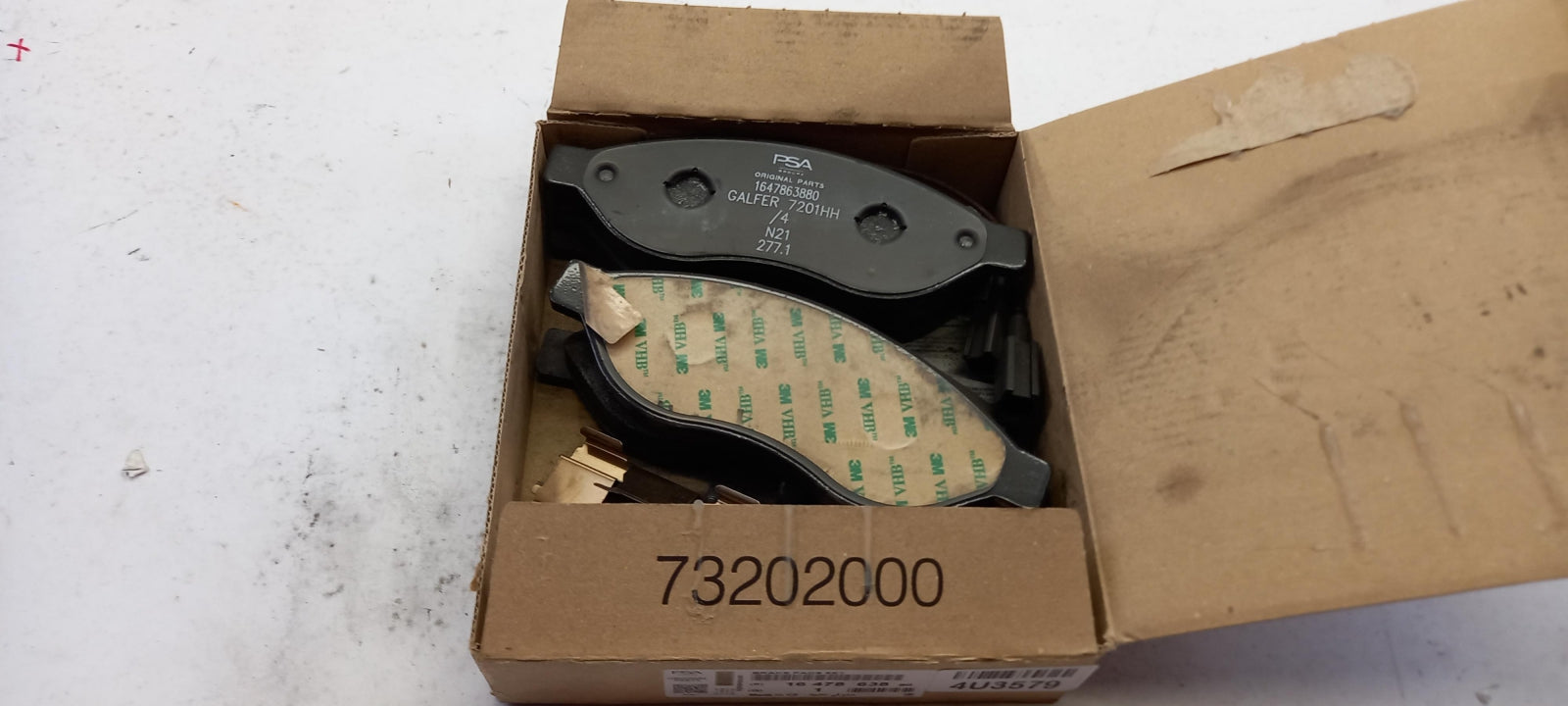 Original CITROEN Jumper III 2006- Bremsbeläge Vorne 1647863880