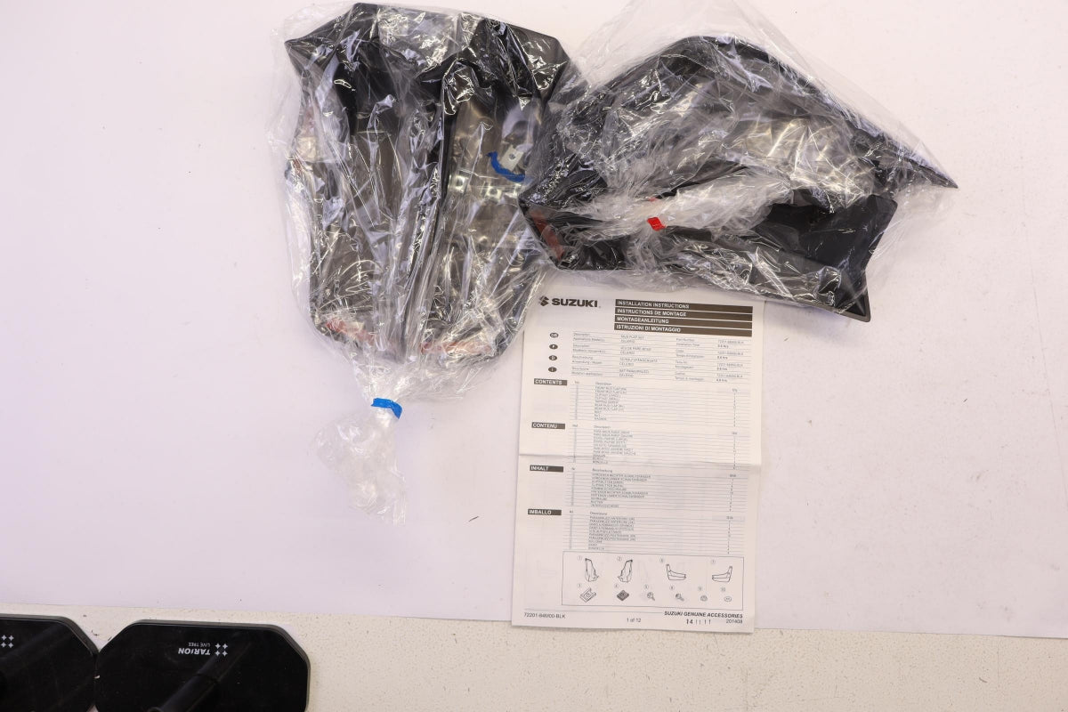 Original SUZUKI Celerio 2015- Schmutzfängersatz vorne+hinten 7220184M00BLK