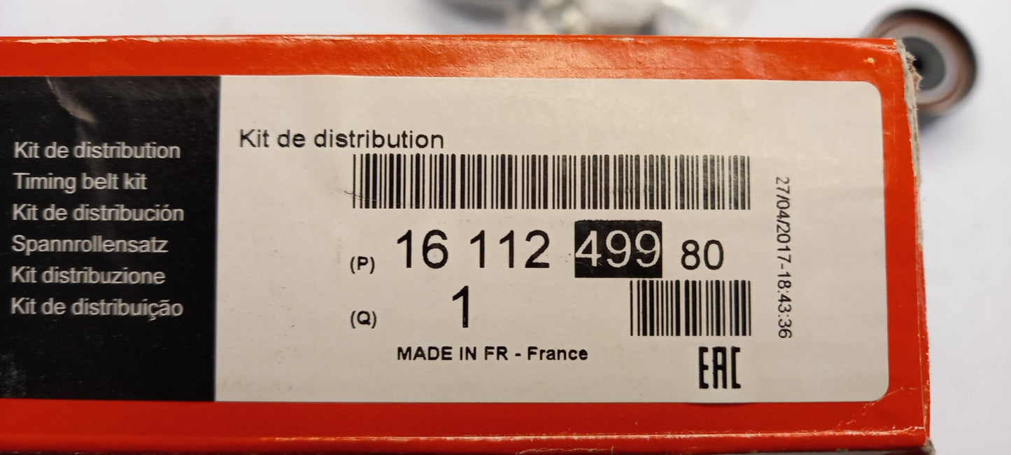 Original OE Peugeot Zahnriemensatz 1611249980