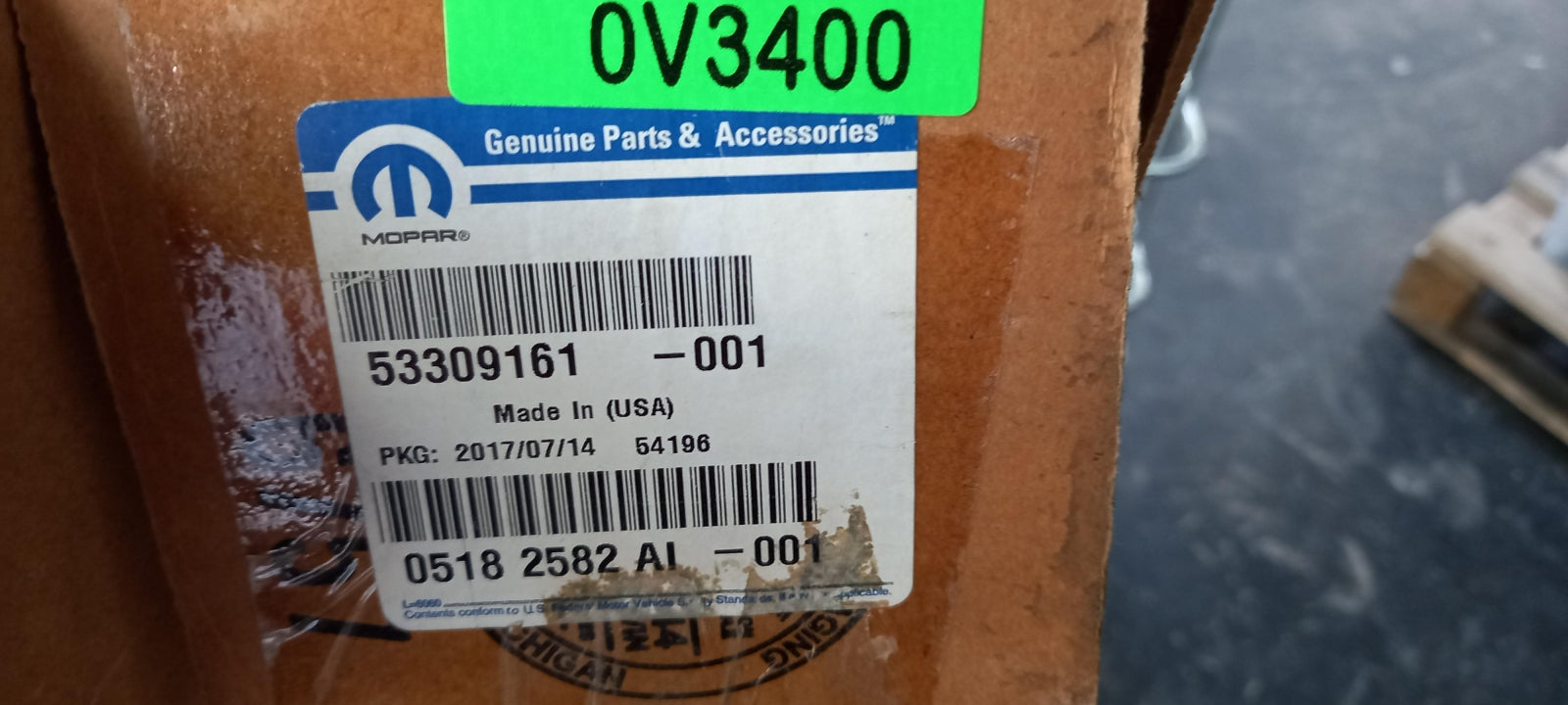 Original OE FIAT Dach Führungsschiene K05182582AI