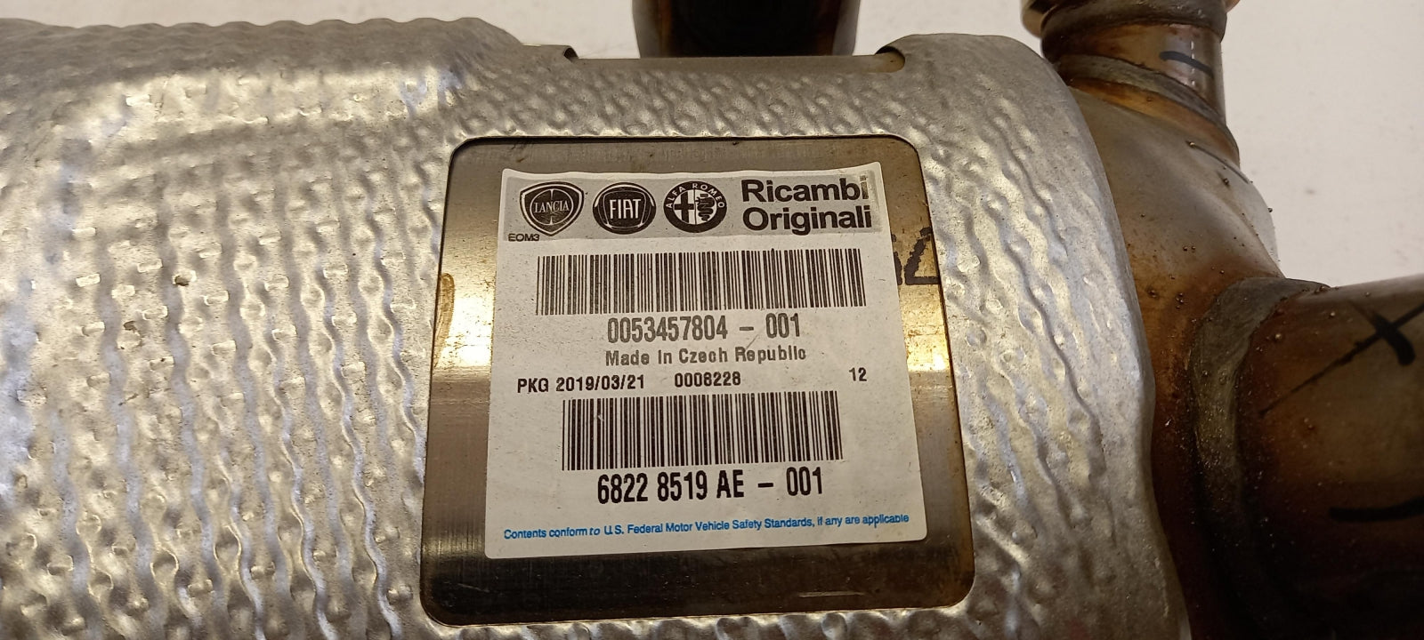 Original OE FIAT Abgasanlage Schalldämpfer 53457804