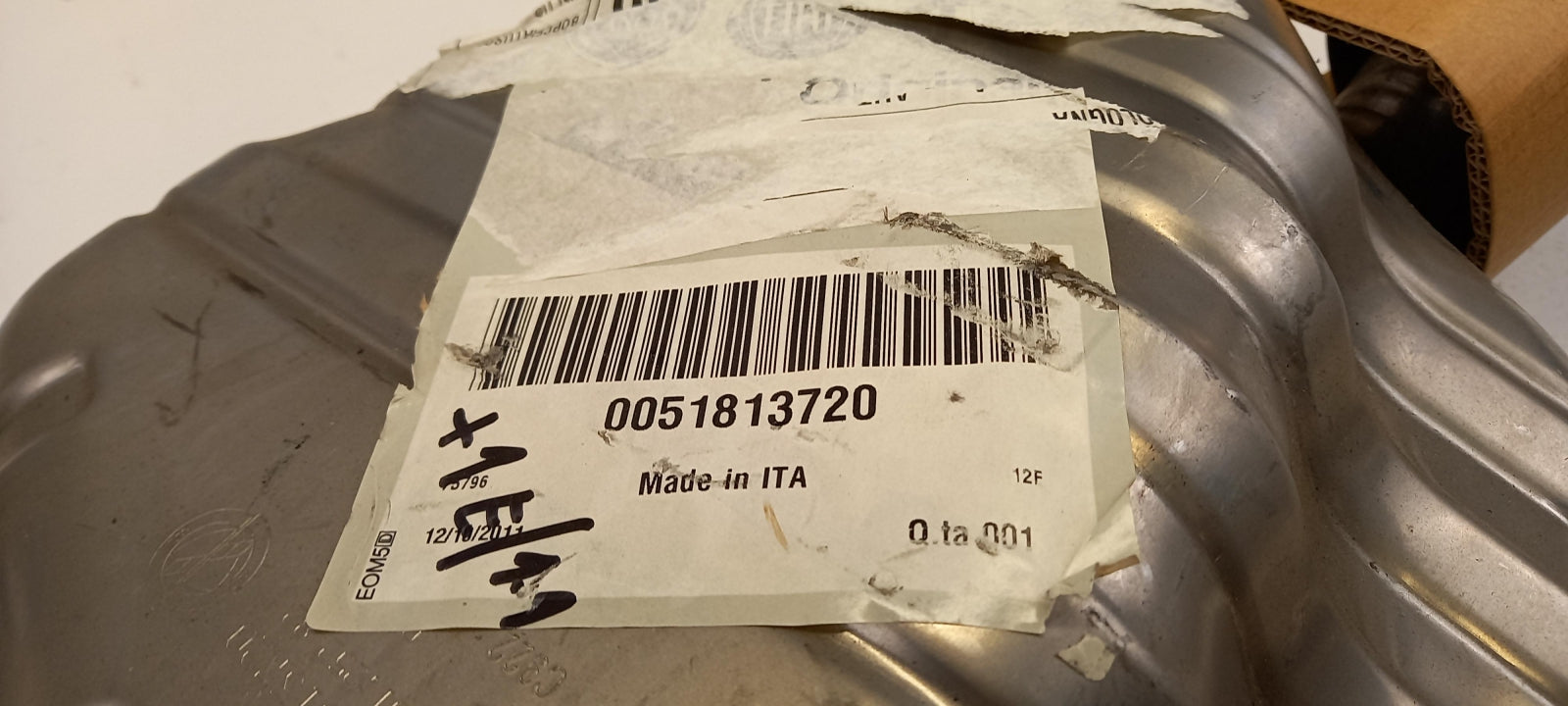 Original OE FIAT Abgasanlage Schalldämpfer 51813720