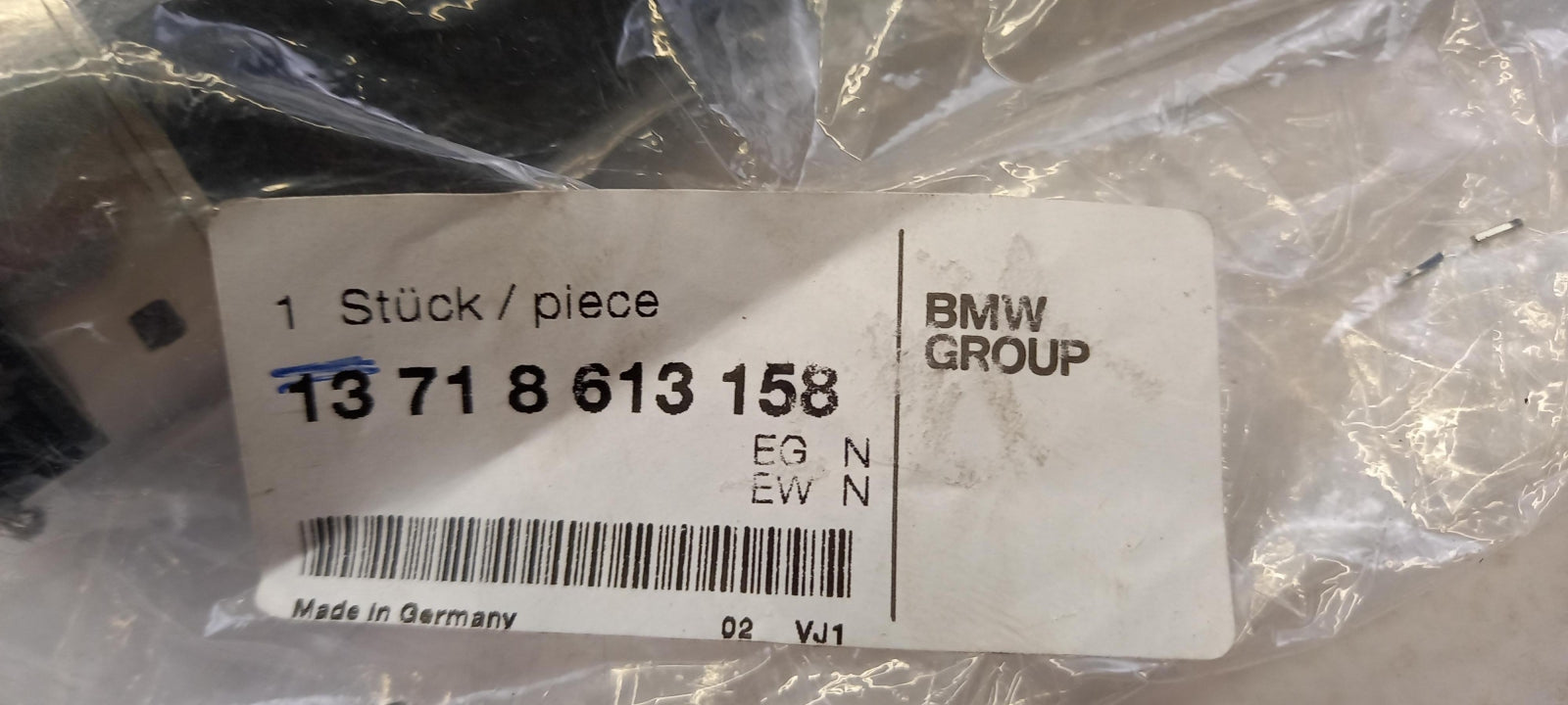 Original OE BMW Ladeluftschlauch 13718613158