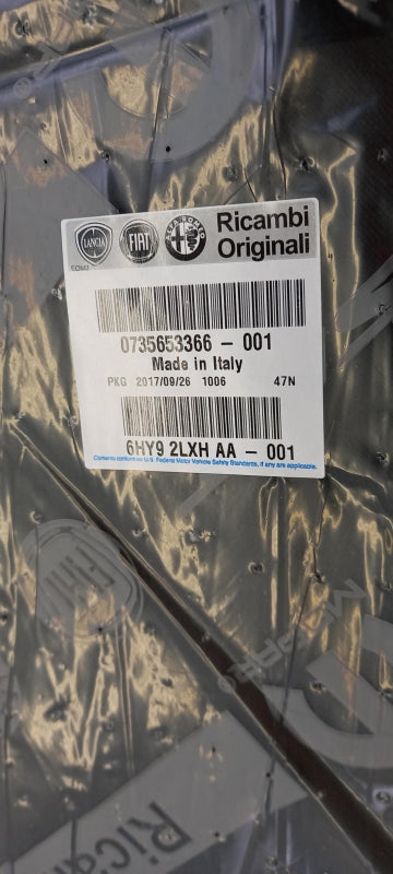 Original OE FIAT Koffer Boden 735653366