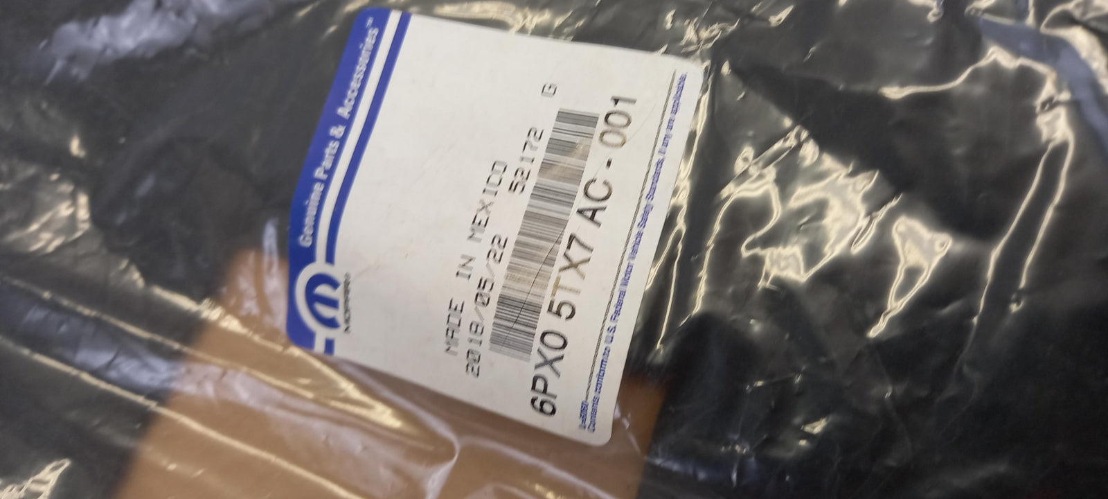 Original OE FIAT Sitzbezug K6PX05TX7AC