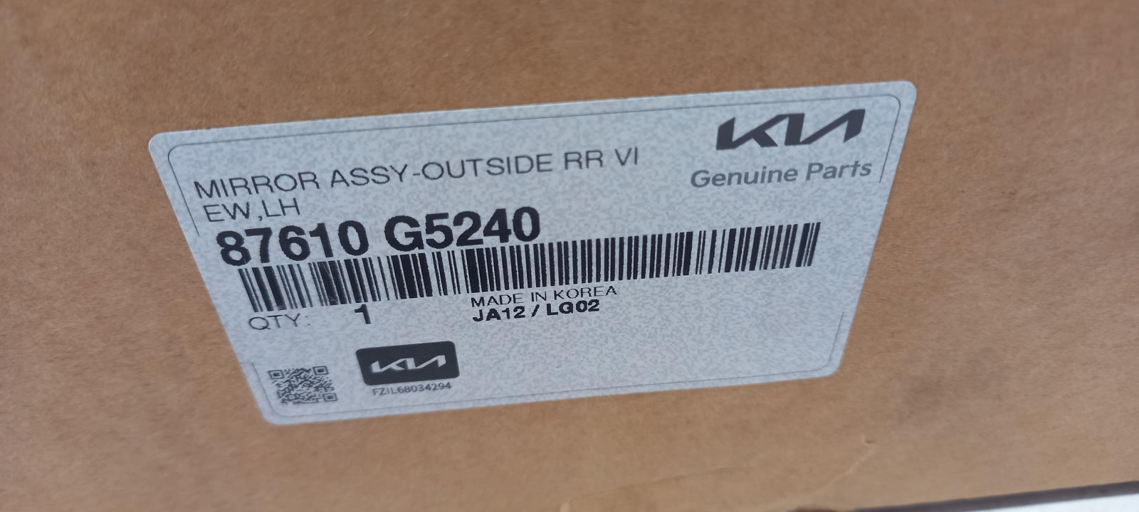 Original OE HYUNDAI/KIA Außenspiegel 87610G5240