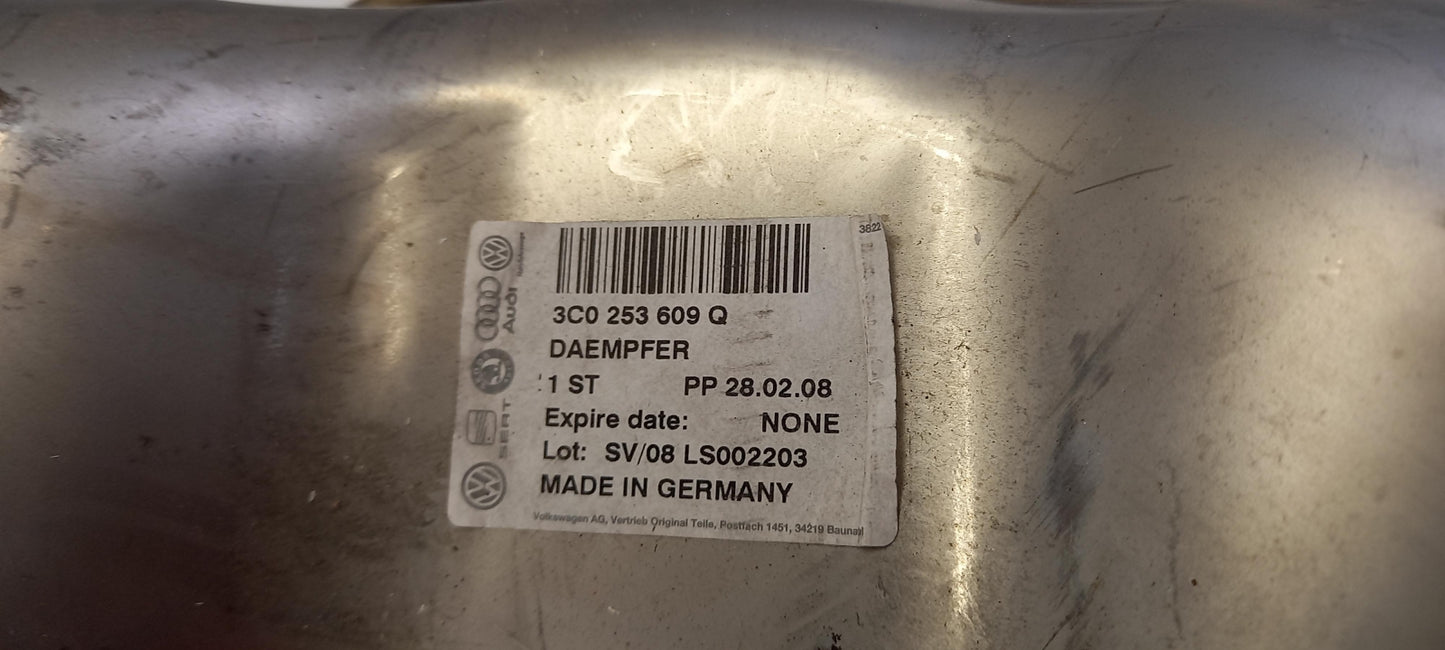 Original OE Volkswagen Abgasanlage Schalldämpfer 3C0253609Q