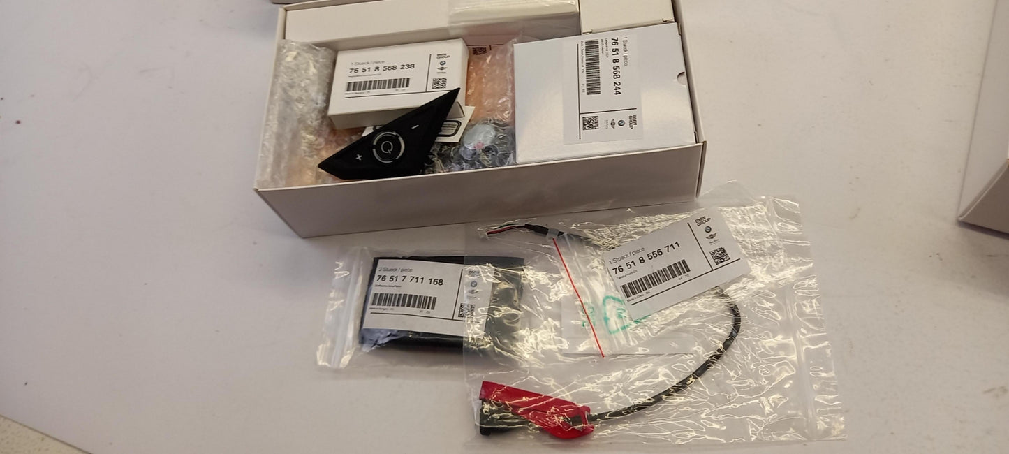 Original OE BMW Telefon Montagesatz 76518409303