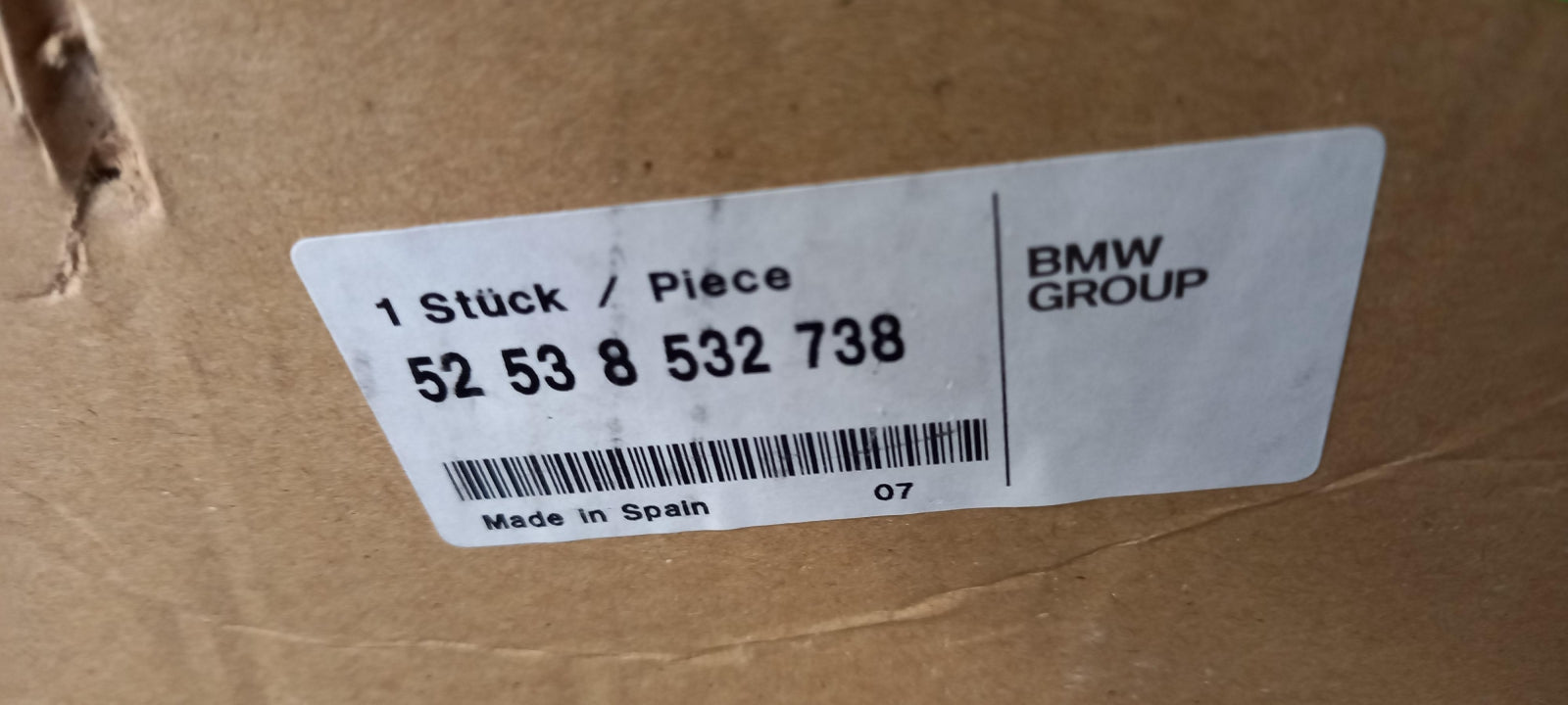 Original BMW K50 R1200 GS Sitz Niedrig Schwarz 52538532738
