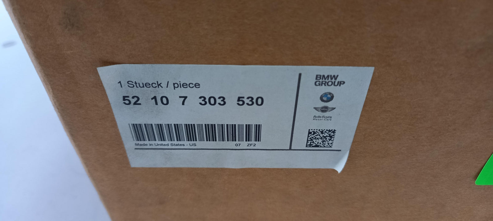 Original OE BMW Sitz 52107303530