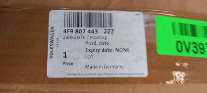 Original OE Volkswagen Stoßstangen Zierleiste 4F98074432ZZ