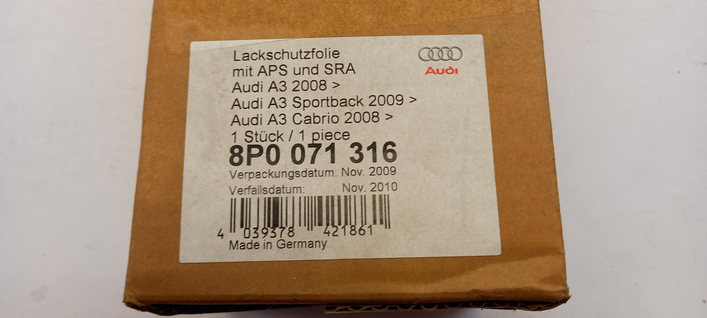 Original OE Volkswagen Schutzfolie 8P0071316