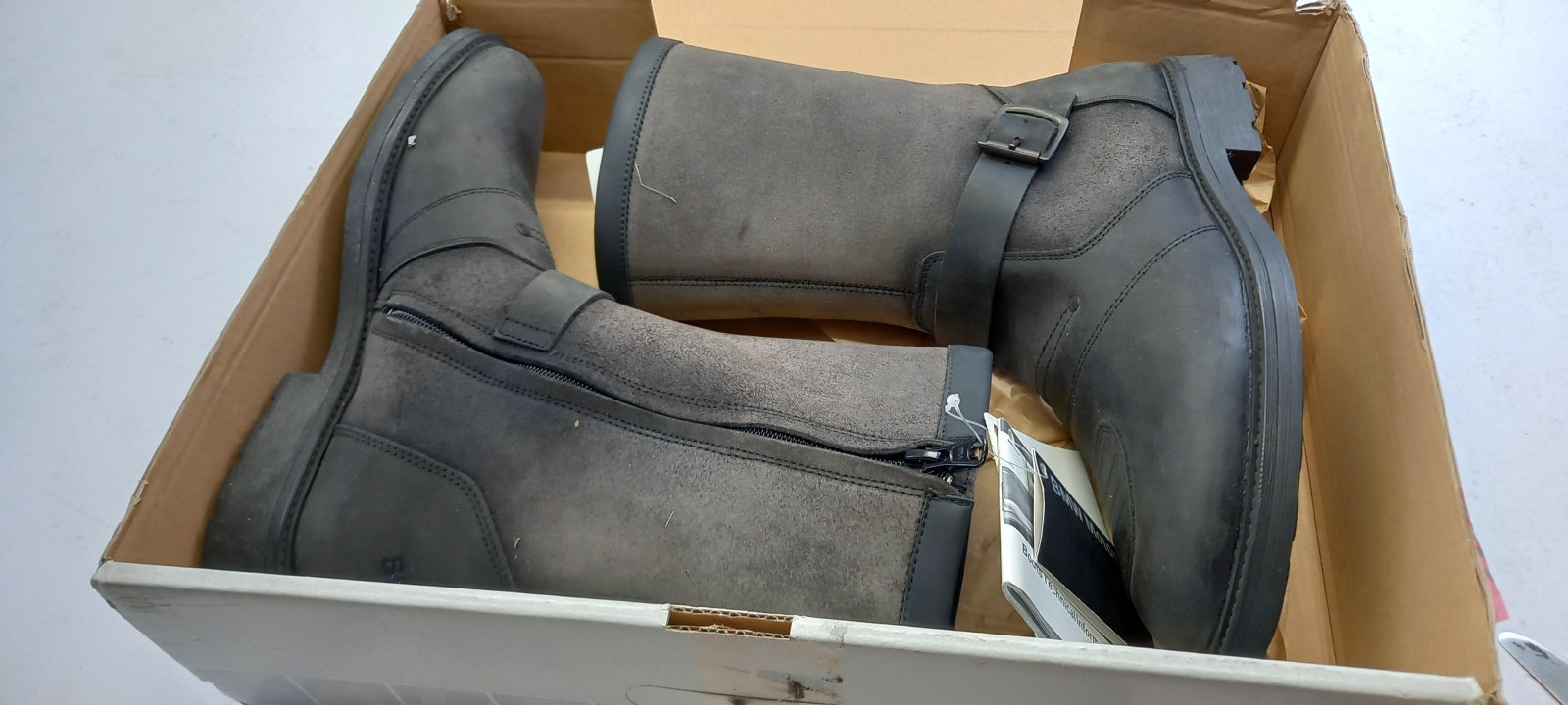 Original BMW Motorrad Leder Stiefel Rockster Gr.45 76228567477