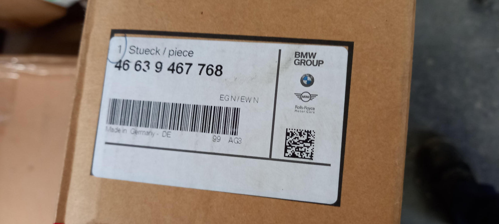 Original BMW Motorrad K67 Seitenverkleidung light-white rechts 46639467768