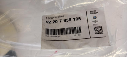 Original BMW 3er G20 Sitzrücklehnenbezug anthrazit gau hinten links 52207956195
