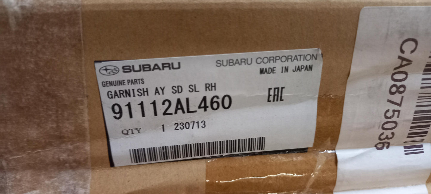 Original OE SUBARU Türschwelle Abdeckung 91112AL460