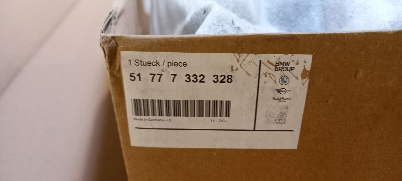 Original OE BMW Türschwelle Abdeckung 51777332328