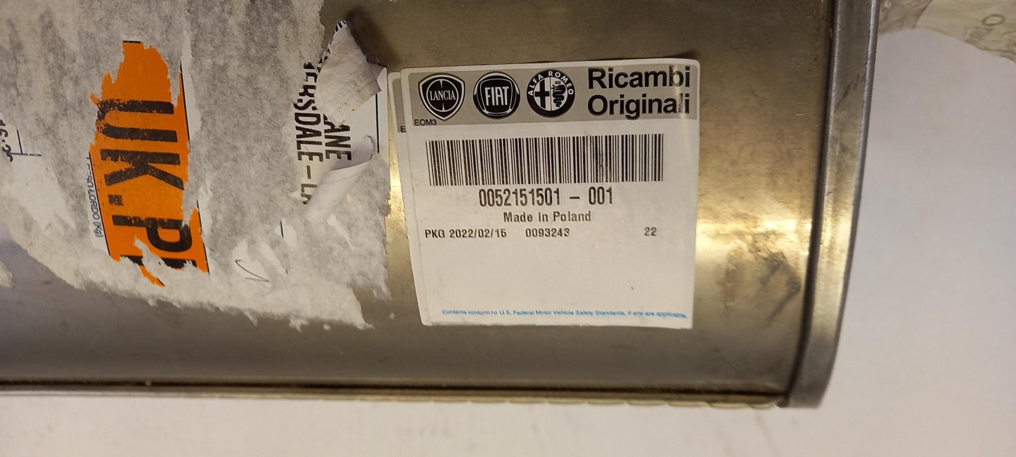 Original OE FIAT Abgasanlage Schalldämpfer 52151501
