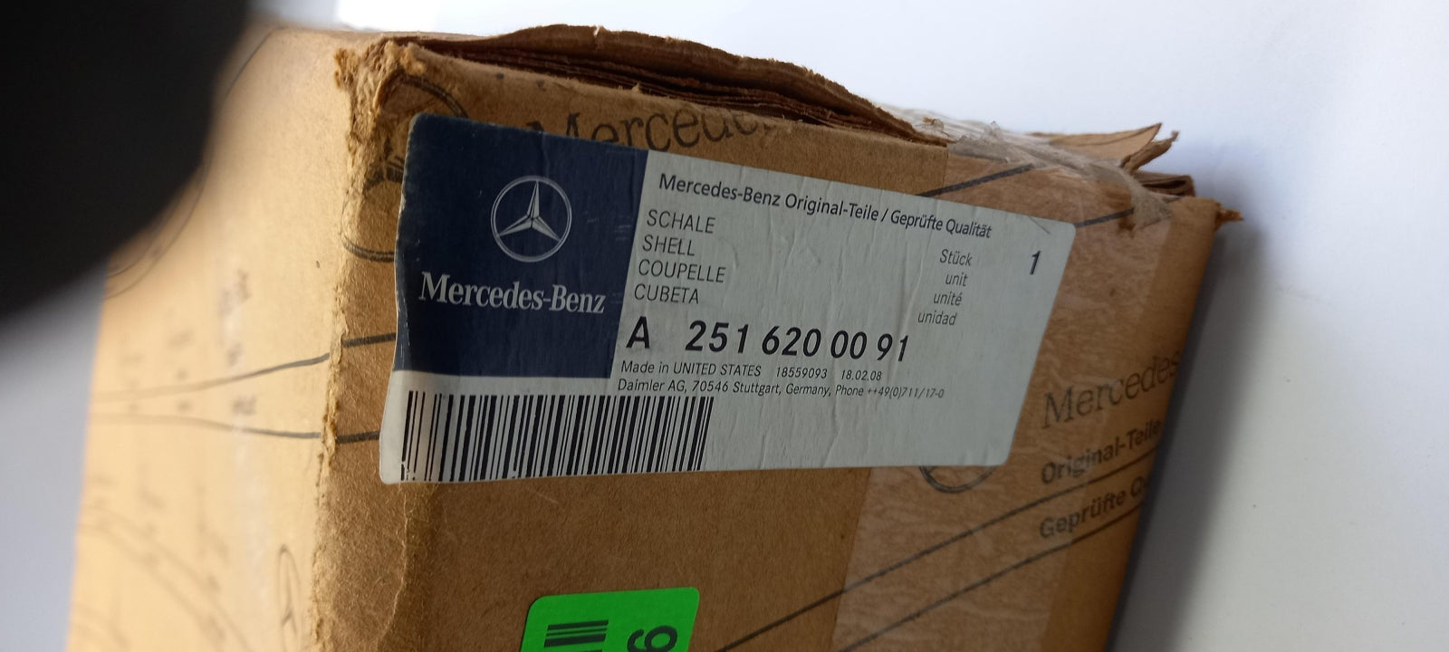 Original MERCEDES-BENZ R-klasse W251 Scheinwerferträger rechts A2516200091