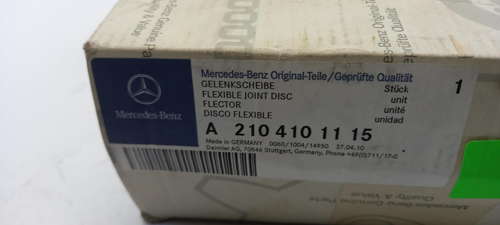 Original OE MERCEDES-BENZ Kardanwelle Gelenk A2104101115