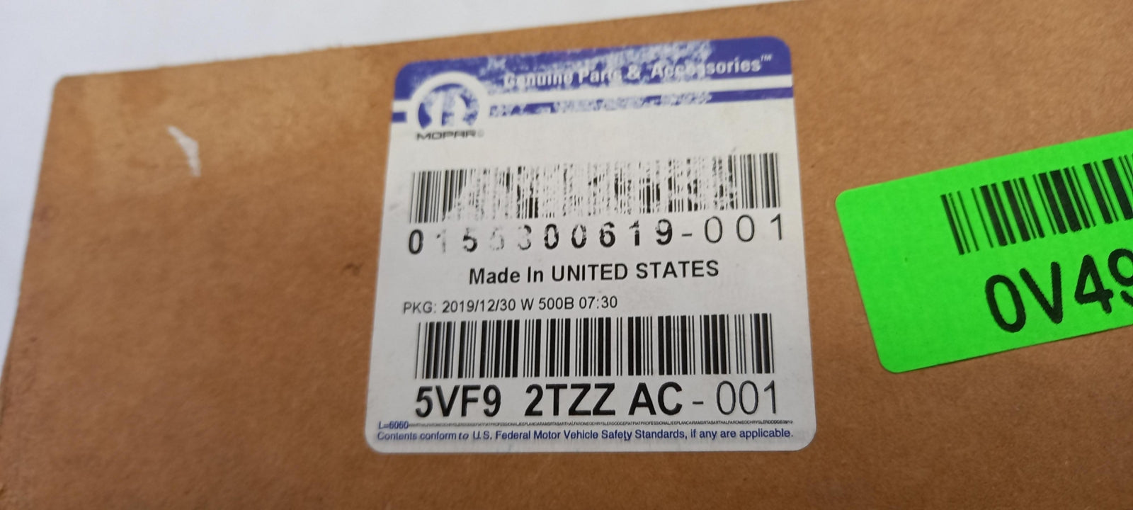 Original OE FIAT Kofferraum Griff K5VF92TZZAC