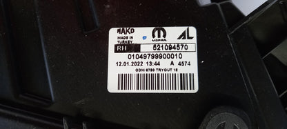 Original FIAT Doblo Mk2 2015-2022 Scheinwerfer vorne rechts 52109457