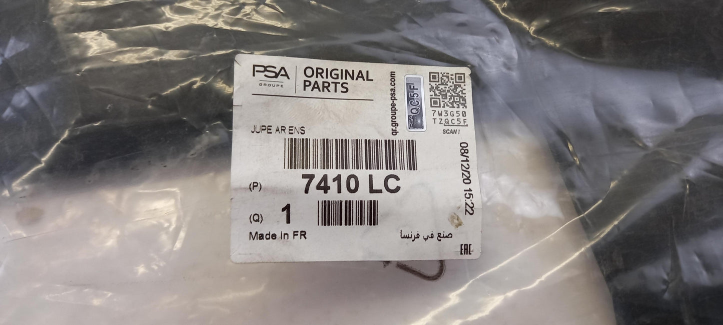 Original CITROEN C3 II 09-16 Stoßfängerabdeckung Heckspoiler 7410LC