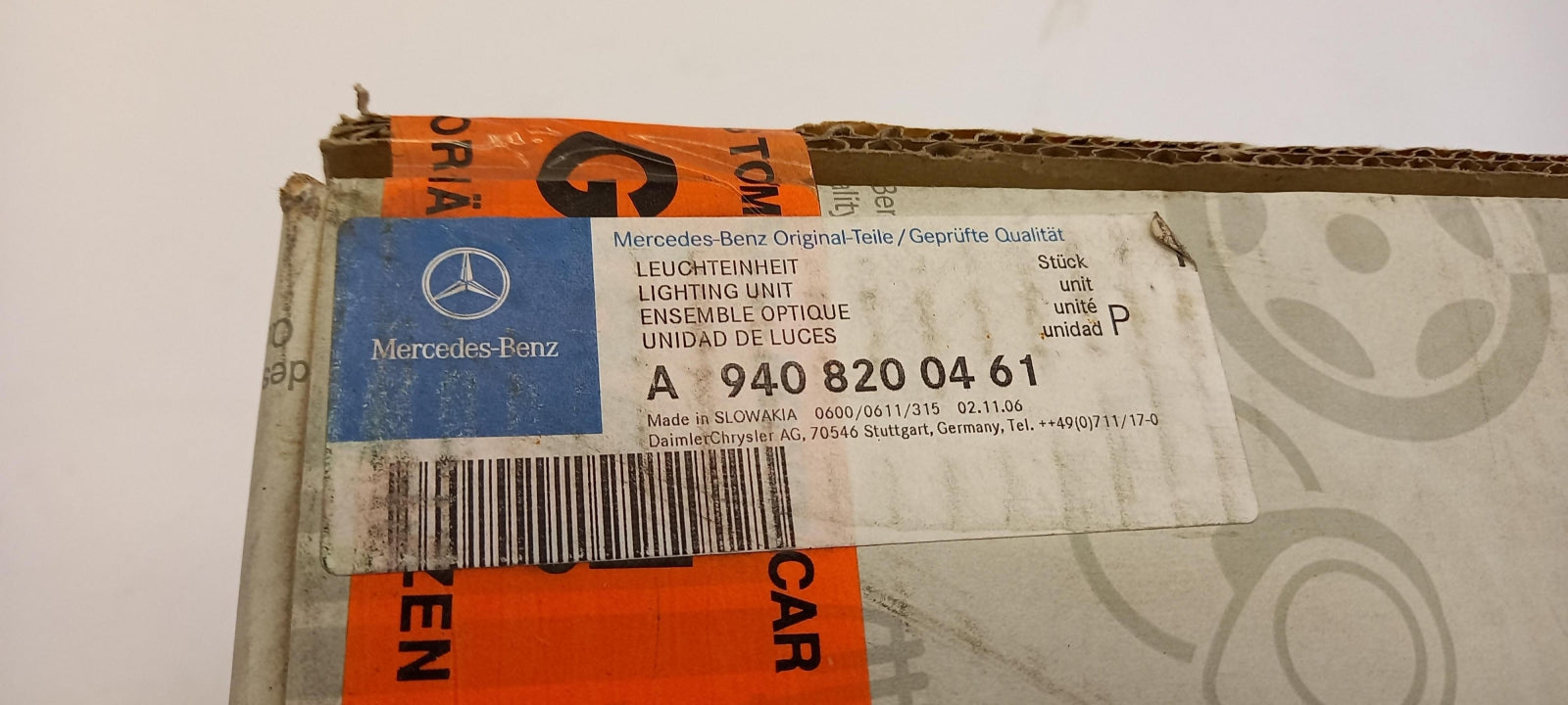 Original OE MERCEDES-BENZ Scheinwerfer A9408200461