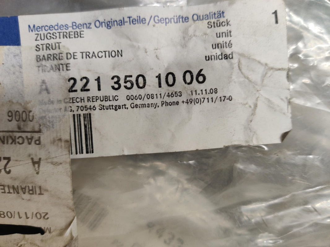 Original OE MERCEDES-BENZ Radaufhängung Stange/Strebe A2213501006