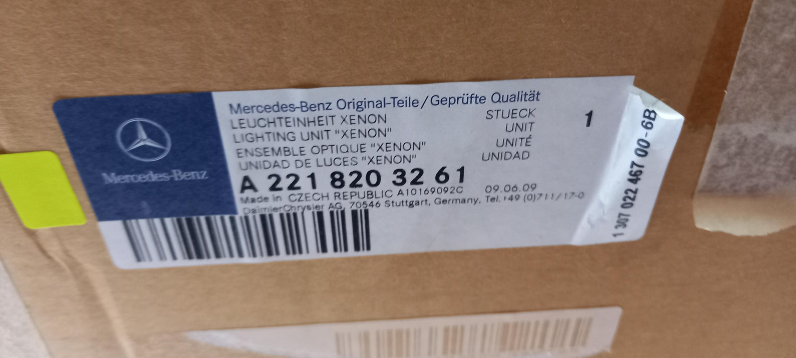 Original OE MERCEDES-BENZ Scheinwerfer A2218203261