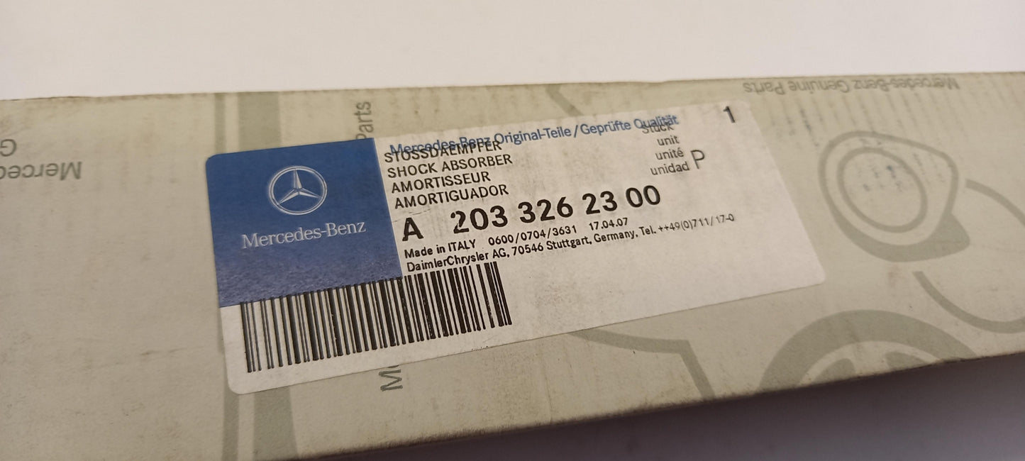 Original MERCEDES-BENZ C-klasse S203 Stoßdämpfer hinten L/R A2033262300