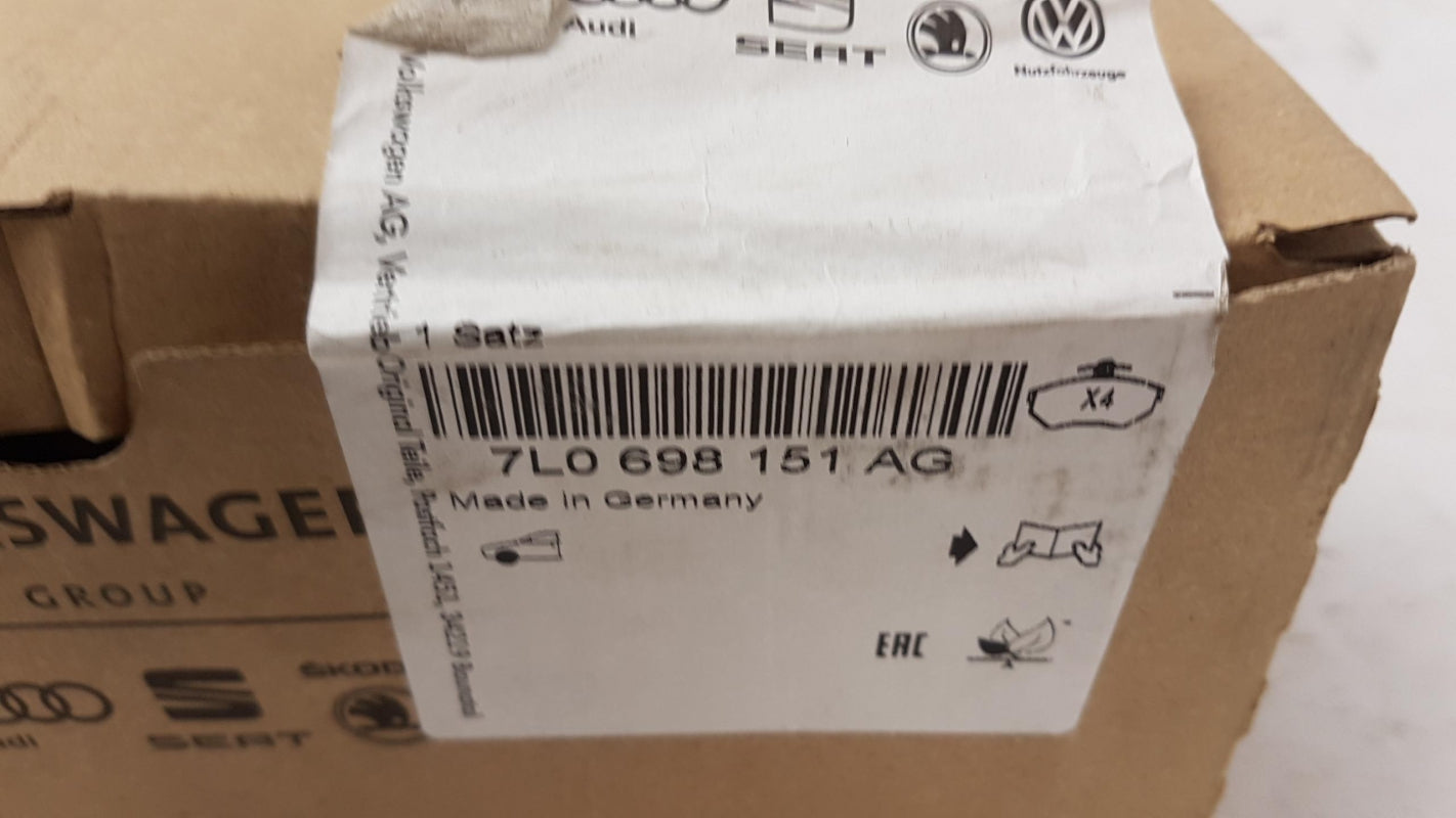 Original AUDI Q7 4L VW Touareg 7L Bremsbeläge Bremsklötze vorne 7L0698151AG