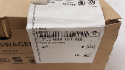 Original AUDI Q7 4L VW Touareg 7L Bremsbeläge Bremsklötze vorne 7L0698151AG