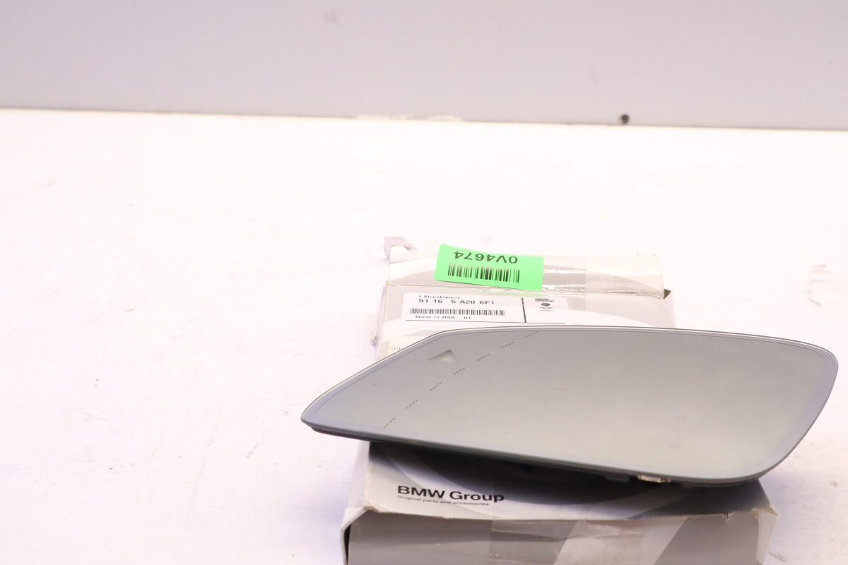 Original OE BMW Außenspiegelglas 51165A206F1
