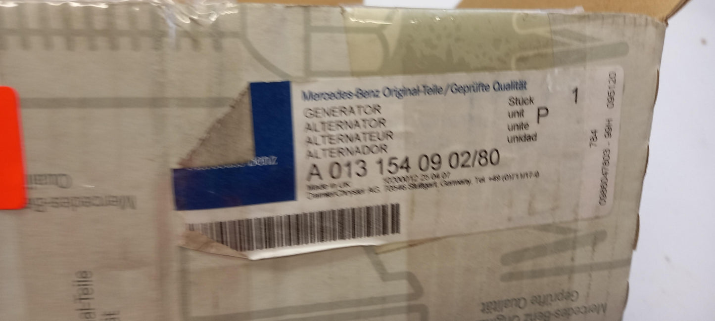 Original OE MERCEDES-BENZ Lichtmaschine A013154090280