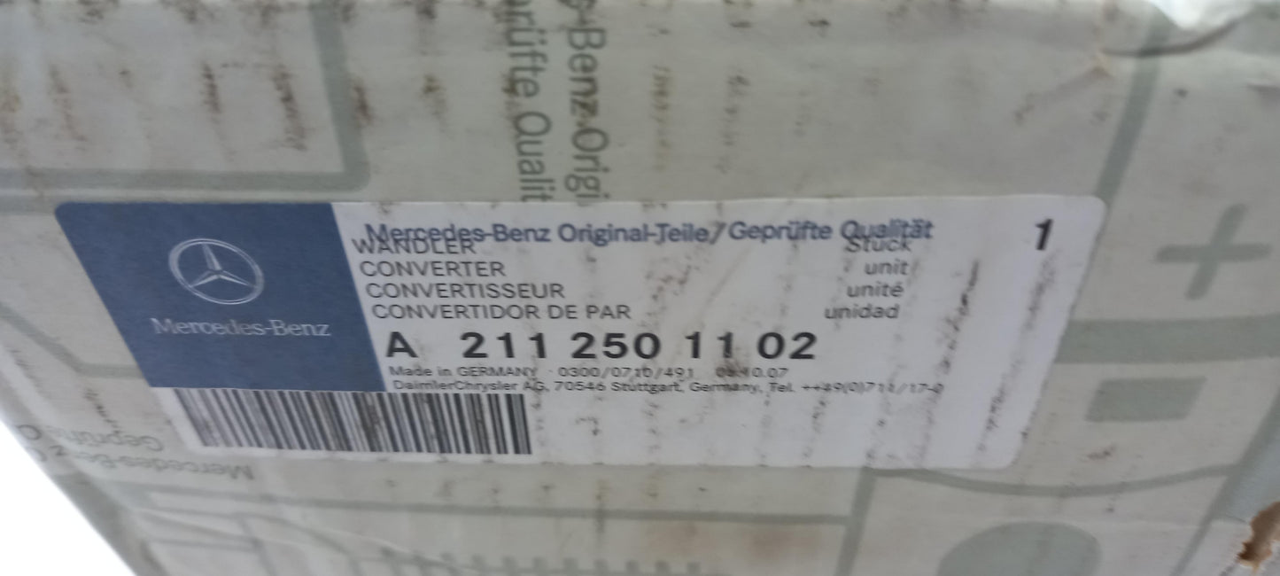 Original OE MERCEDES-BENZ Drehmomentwandler A2112501102