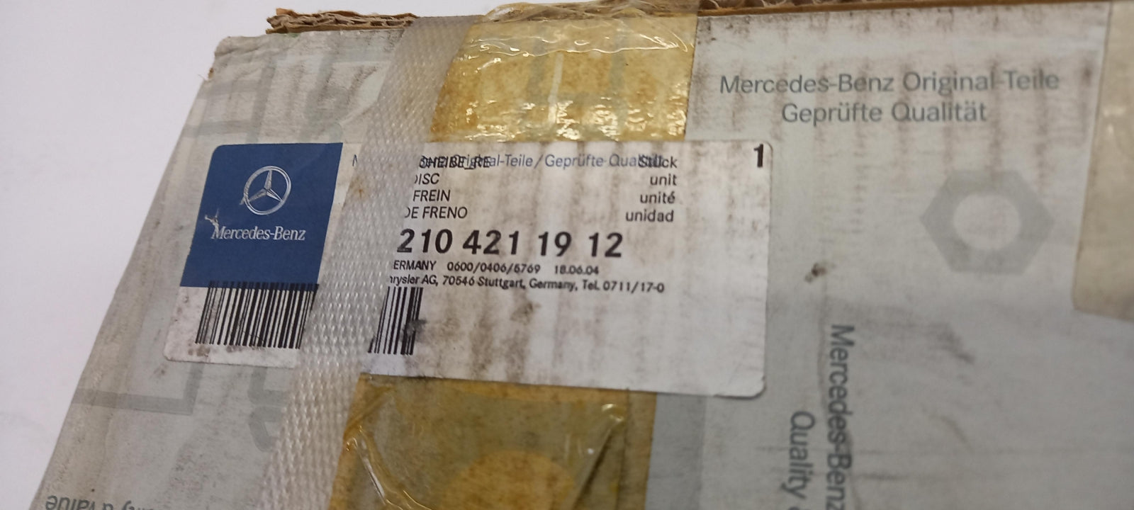 Original OE MERCEDES-BENZ Bremsscheibe (1 Stück) A2104211912