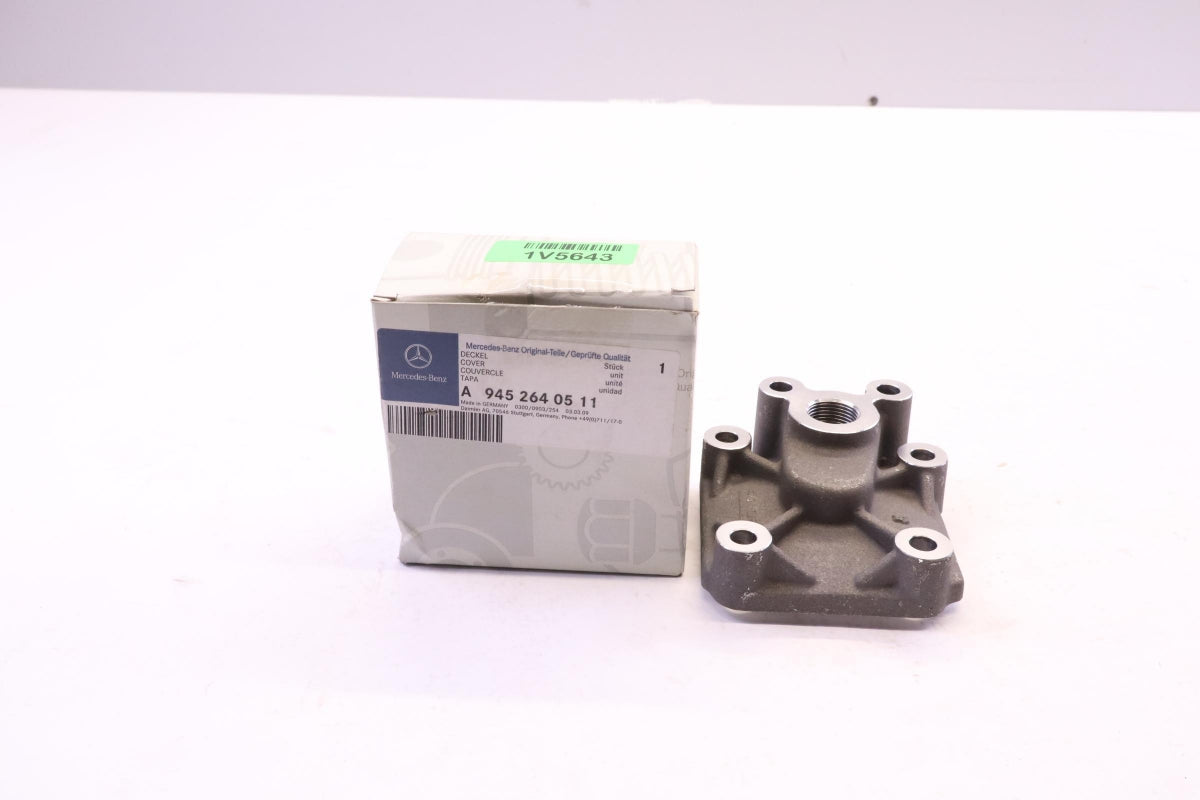 Original OE MERCEDES-BENZ Ölfiltergehäuse Abdeckung A9452640511